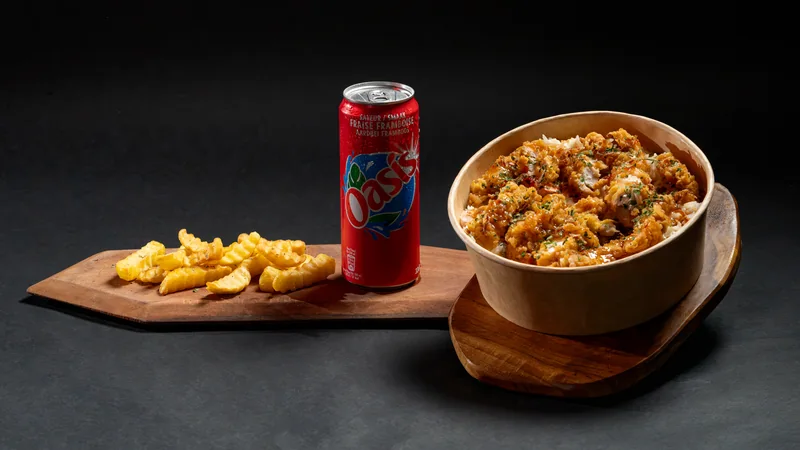 Le Crousty Chicken et ses accompagnements
